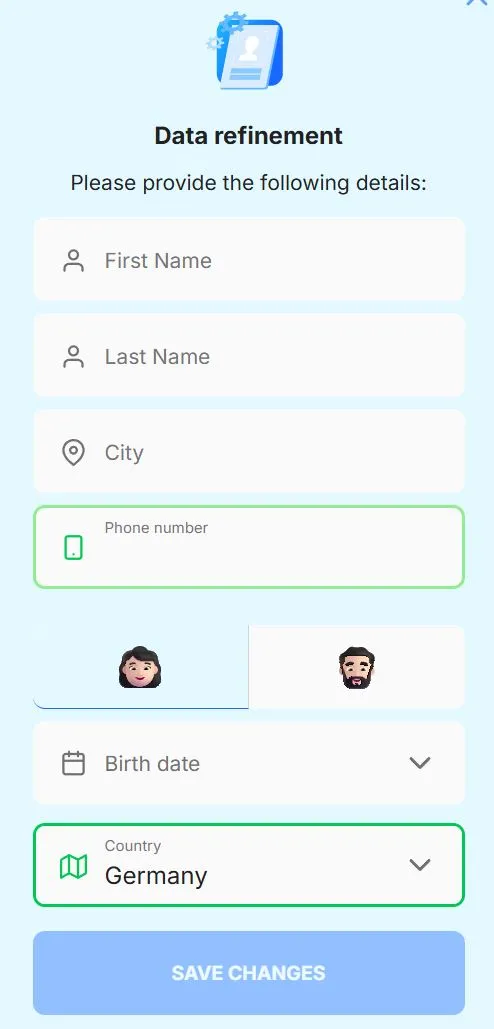 Deposit and Account Verification