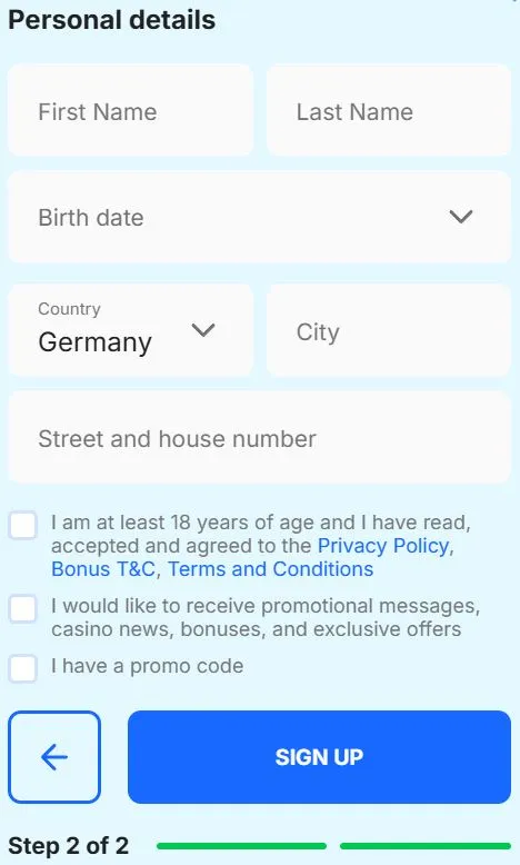 Ice Casino No Deposit Bonus