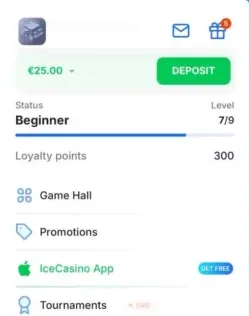 Ice Casino No Deposit Bonus
