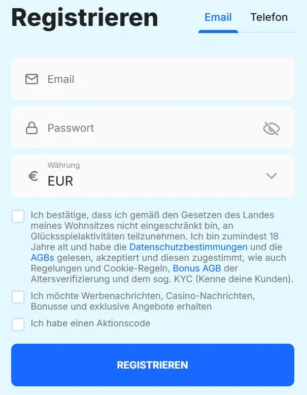 Ice Casino Anmeldung