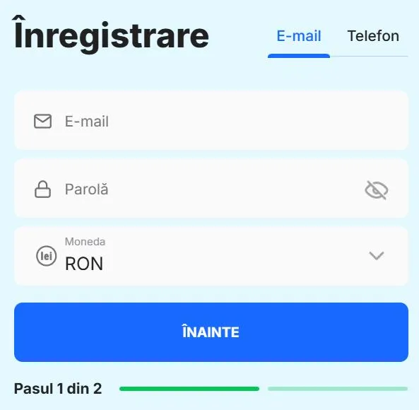 Ice Casino Înregistrare